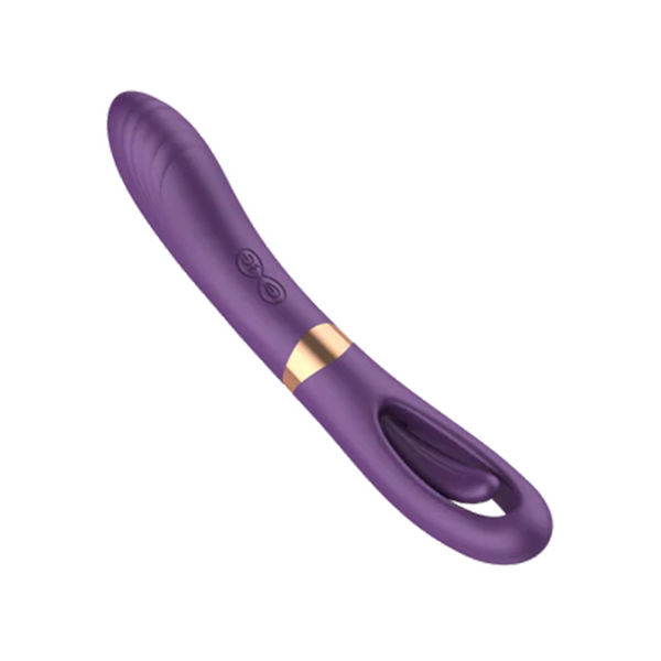 Flapping G spot Vibrator with Clit & Vibration