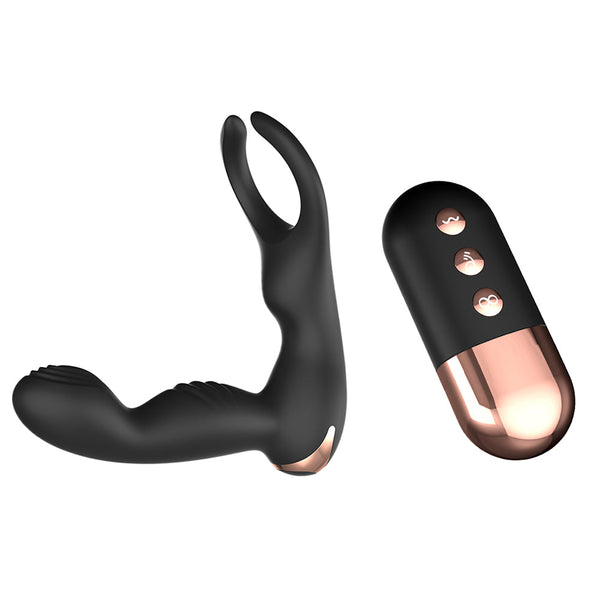 Prostate Massager with Dual Vibrations