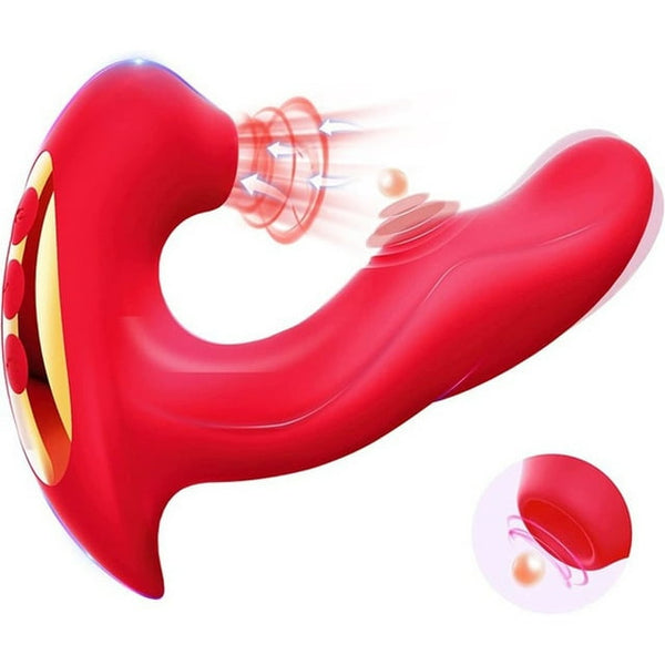 G Spot Vibator with Licking & Vibration Design